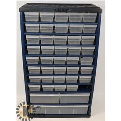 HOLT 42 DRAWER TOOL BOX ORGANIZER - 21"H X 12"W