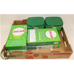 FLAT OF DISHWASHER SUPPLIES