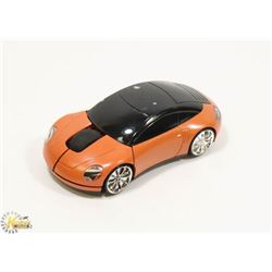 NEW ORANGE CAR SHAPED MOUSE