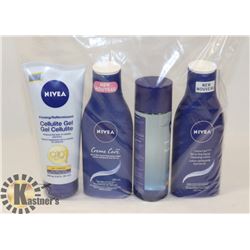 BAG OF NIVEA FACIAL CREAMS AND MORE