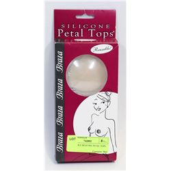 2 REUSABLE SILICONE PETAL TOPS