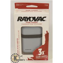 NEW RAYOVAC 6000 MAH POWER BANK / PHONE