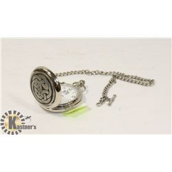 AE WILLIAMS POCKET WATCH WITH CELTIC