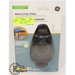 NEW HEAVY DUTY OUTDOOR TIMER. GENERAL, HOME
