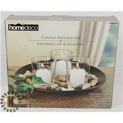 HOME DECO CANDLE SET.