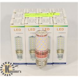 LOT OF 12 NEW LED LIGHT BULBS - 3000K