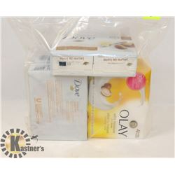 BAG OF ASSORTED BAR SOAP