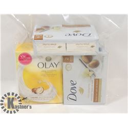 BAG OF ASSORTED BAR SOAP