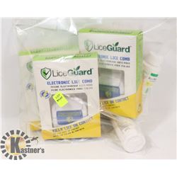BAG OF LICE COMBS