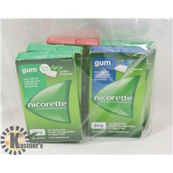 BAG OF NICORETTE