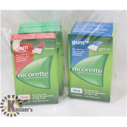 BAG OF NICORETTE