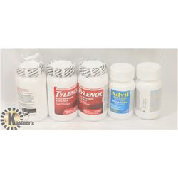 BAG OF ADVIL AND TYLENOL