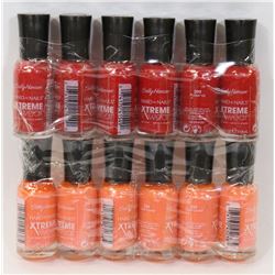 BUNDLE OF 12 SALLY HANSEN NAIL POLISH