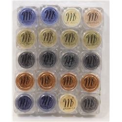 20 MICABELLA EYE SHADOW SHIMMER POWDER (ASSORTED
