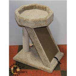 NEW WHISKER CITY CAT PERCH AND DOUBLE WIDE