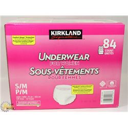 BOX OF UNDERWEAR FOR WOMEN SZ SM-MED