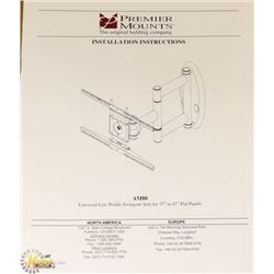 NEW PREMIER MOUNTS 80 FLAT SCREEN WALL MOUNT
