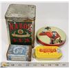 Image 1 : 4 VINTAGE TINS
