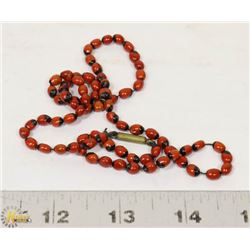 1930'S AFRICAN BEADS.  BERRIES USED AS