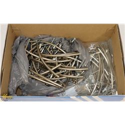 BOX OF CUPBOARD HANDLES.
