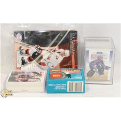 BOX OF 1996-97 LEAF LTD HOCKEY CARDS, 1991 SCORE