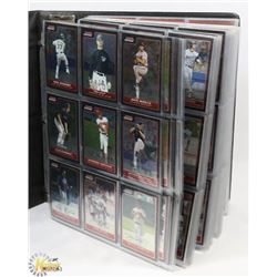 BINDER OF 2003 AND 2005 BOWMAN CHROME BASEBALL