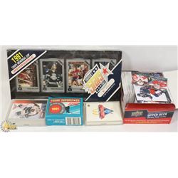 BOX OF HOCKEY CARD SETS, 1991 MEMORIAL CUP SET,