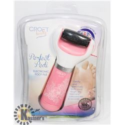 NEW! PERFECT PEDI ELECTRONIC FOOT FILE