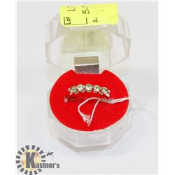 #-58 GENUINE PERIDOT RING