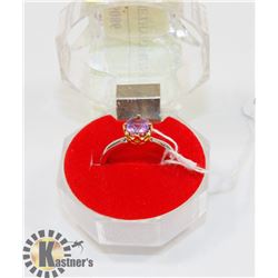 #-52 GENUINE AMETHYST RING