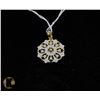 #-18 DIAMOND ACCENT PENDANT