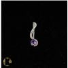Image 1 : #-99 GENUINE AMETHYST PENDANT