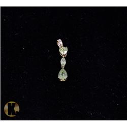 #-93 GENUINE GREEN PERIDOT PENDANT