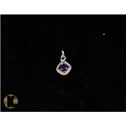 #-97 GENUINE AMETHYST PENDANT