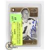 Image 1 : JOHNY BOWER AUTOGRAPHED HOCKEY CARD-IN THE GAME