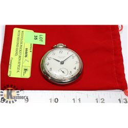 WESTCLOX POCKET BEN STYLE 6, WITH SECOND HAND,