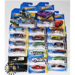 BOX OF 20 HOTWHEELS COLLECTIBLE CARS