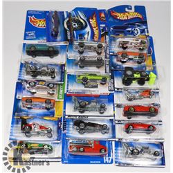 BOX OF 20 HOTWHEELS COLLECTIBLE CARS