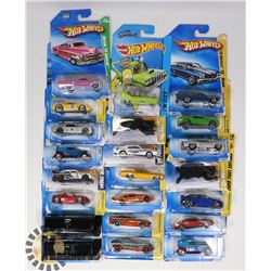 BOX OF 20 HOTWHEELS COLLECTIBLE CARS