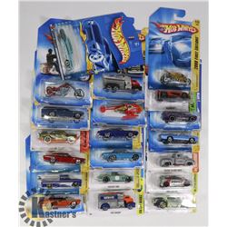BOX OF 20 HOTWHEELS COLLECTIBLE CARS