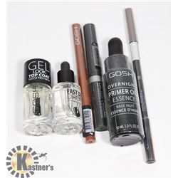 BAG OF NEW GOSH MAKE-UP WITH VARIOUS TYPES, STYLES