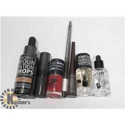 BAG OF NEW GOSH MAKE-UP WITH VARIOUS TYPES, STYLES