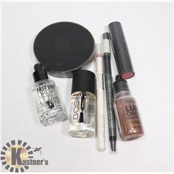BAG OF NEW GOSH MAKE-UP WITH VARIOUS TYPES, STYLES