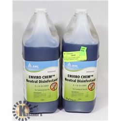 LOT OF 2 RM ENVIRO CHEM NEUTRAL DISINFECTANT