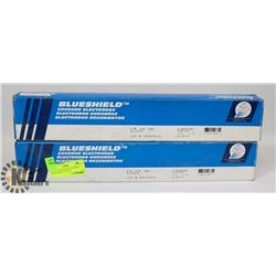 LOT OF 2 BLUESHIELD COVERED ELECTRODES 5/32 X 18"