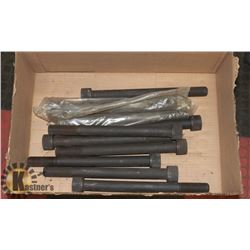 BOX OF LARGE BOLTS DAI.