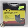 Image 1 : NEW ITC 18V CORDLESS DRILL KIT WITH  2 BATTERIES