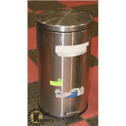 STAINLESS STEEL GARBAGE CAN