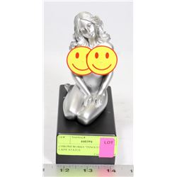 CHROMEWORKS "INNOCENCE" LADY STATUE