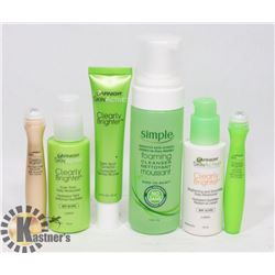 BAG OF SKIN CLEANSER AND MORE